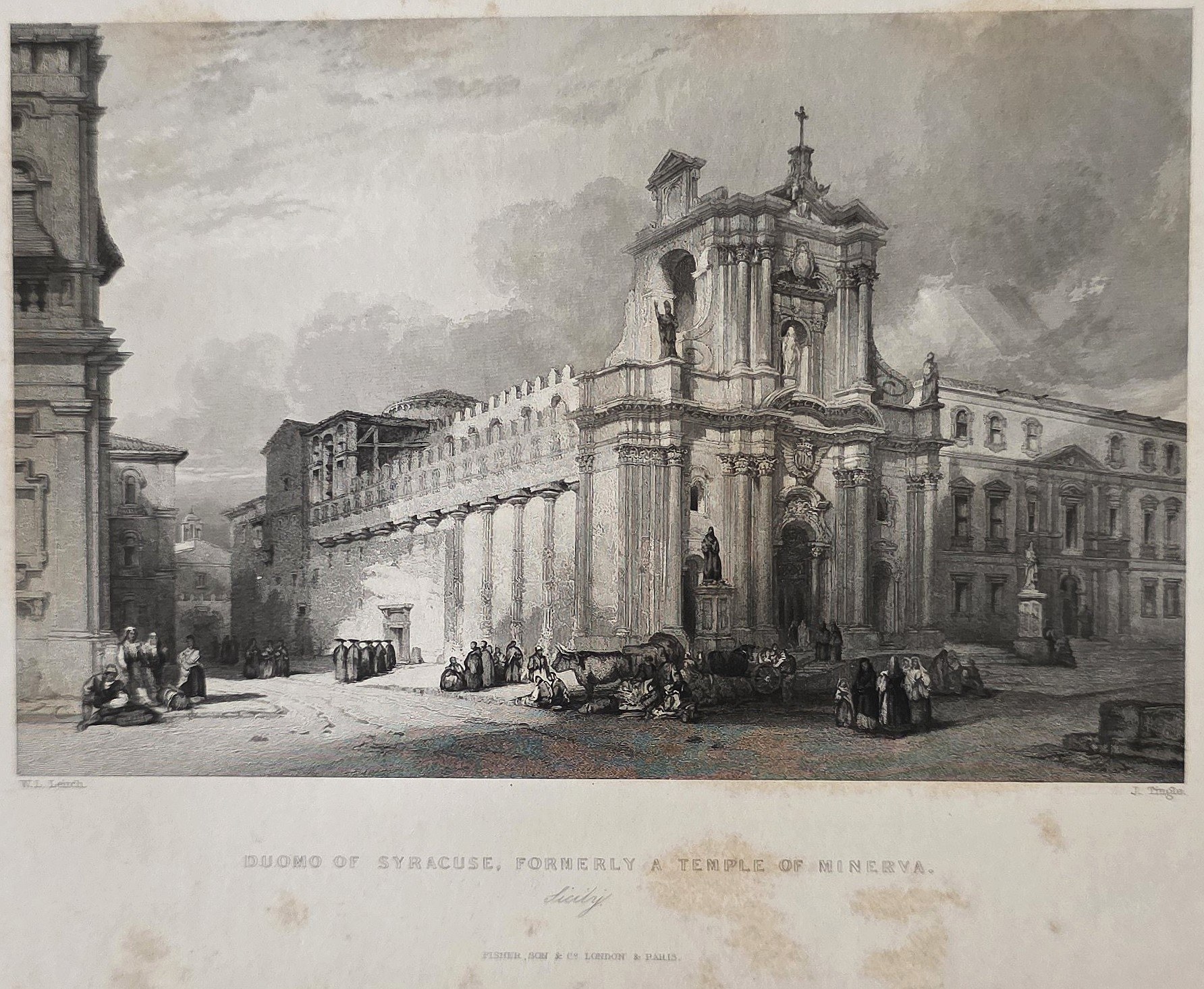 Palastplatz mit barocker Fassade