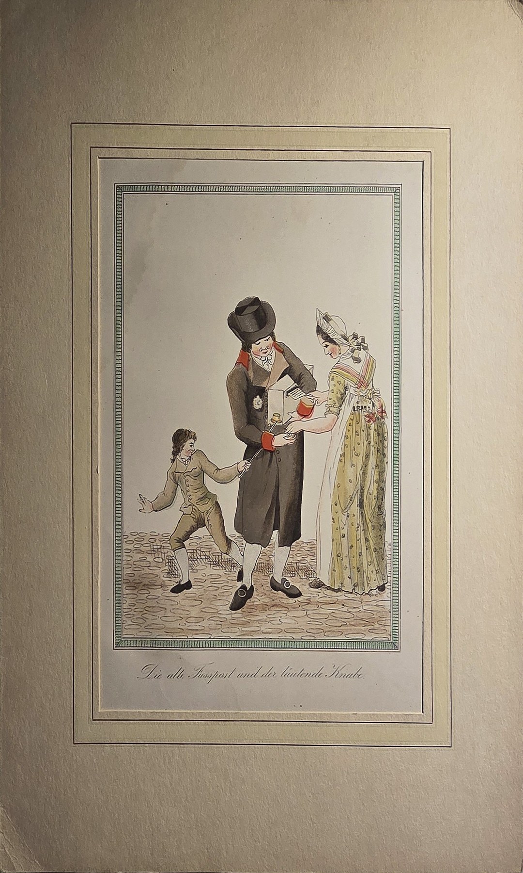 Elegante Familie in feiner Kleidung