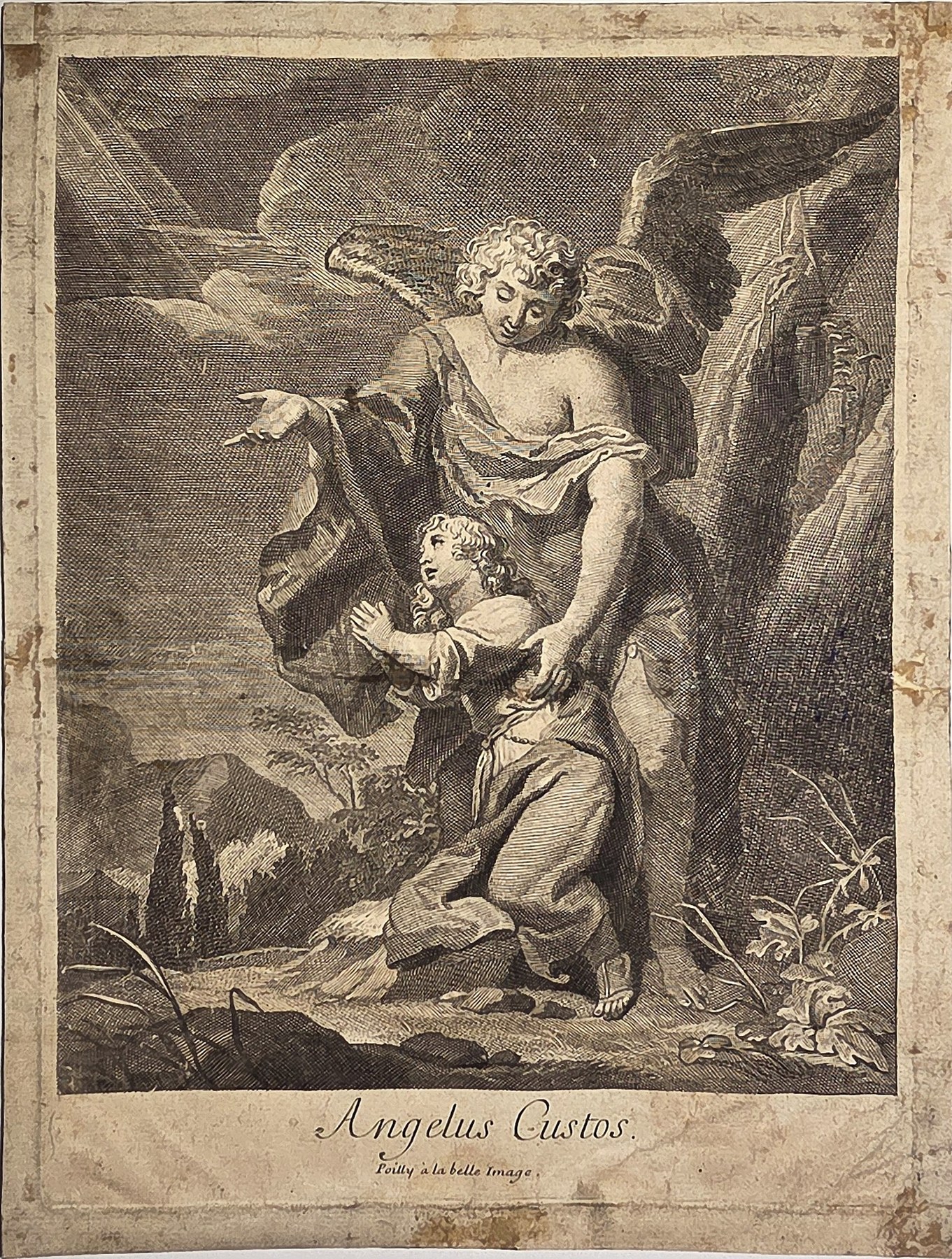Angelus Custos – Schutzengel mit Kind