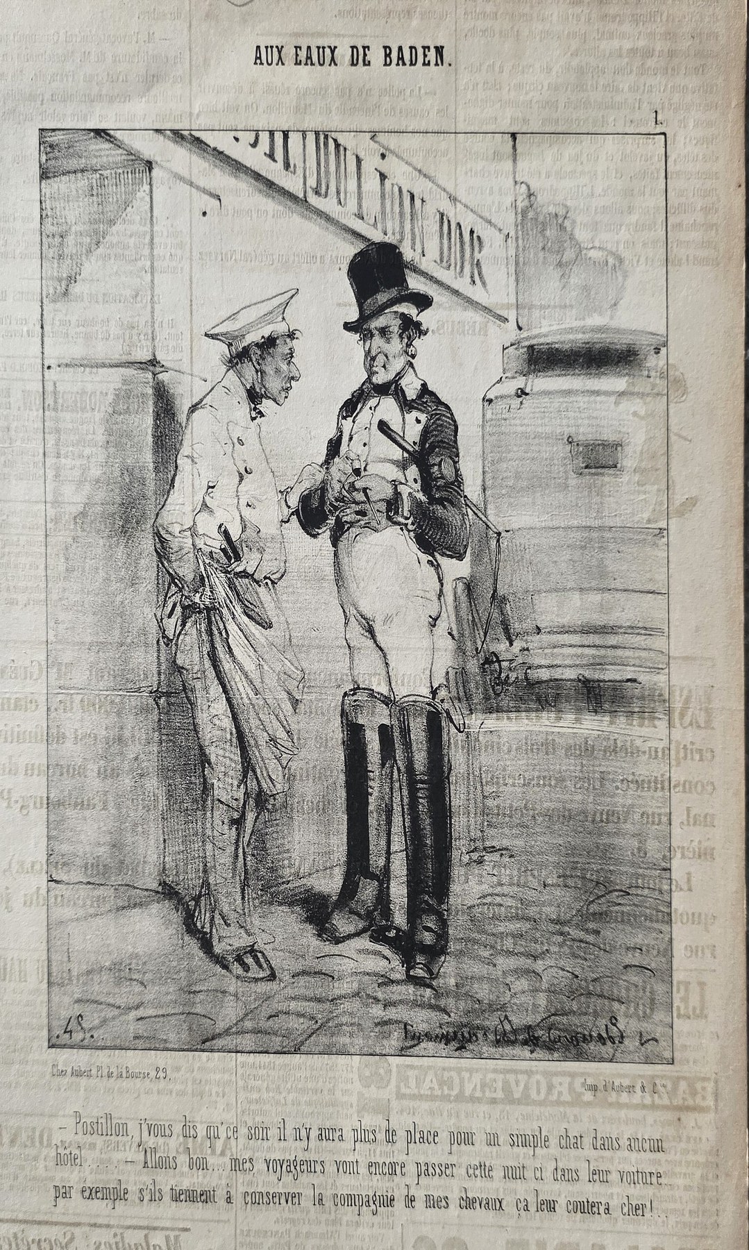 Historische Begegnung zweier Männer