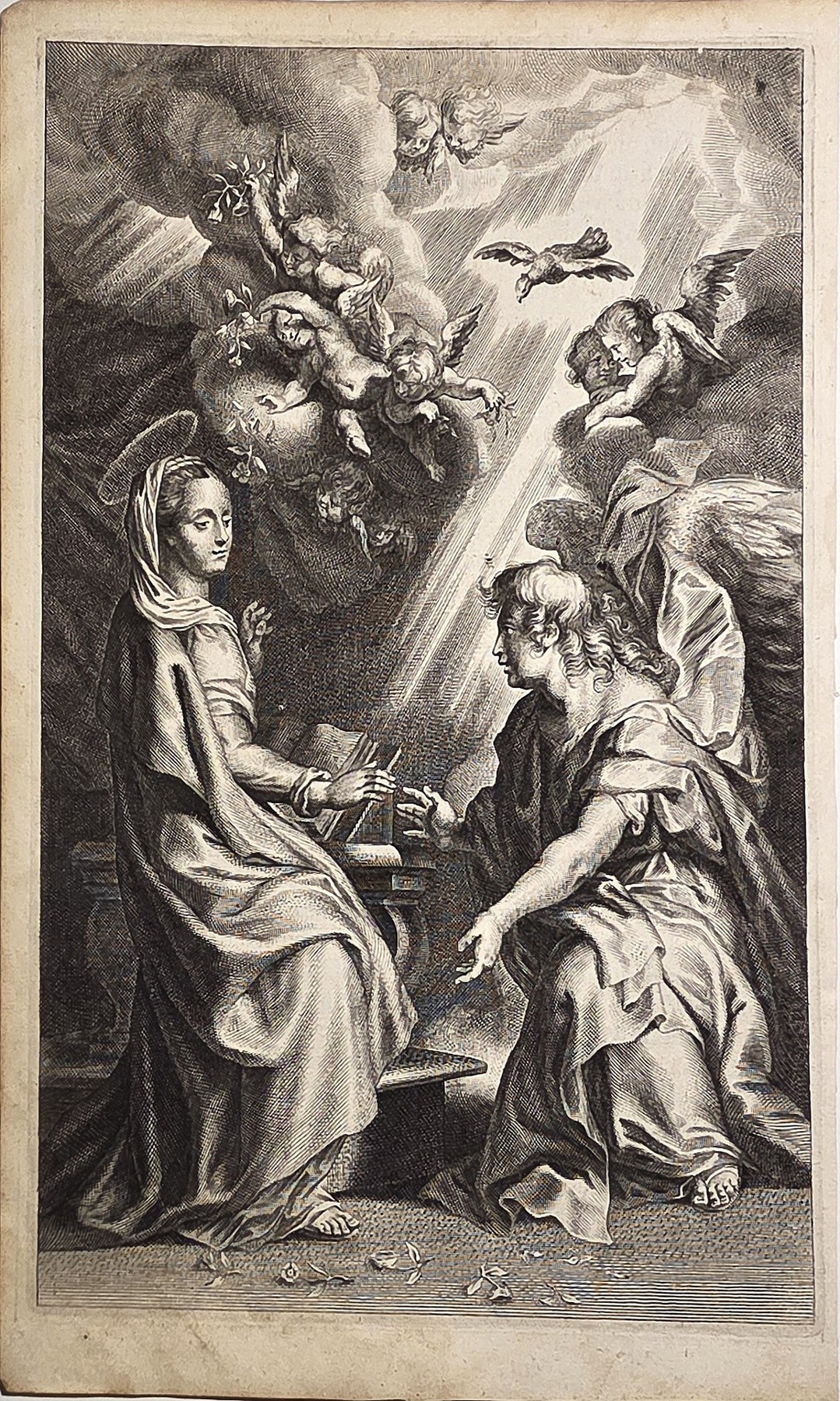 Zwei Frauen in religiöser Begegnung