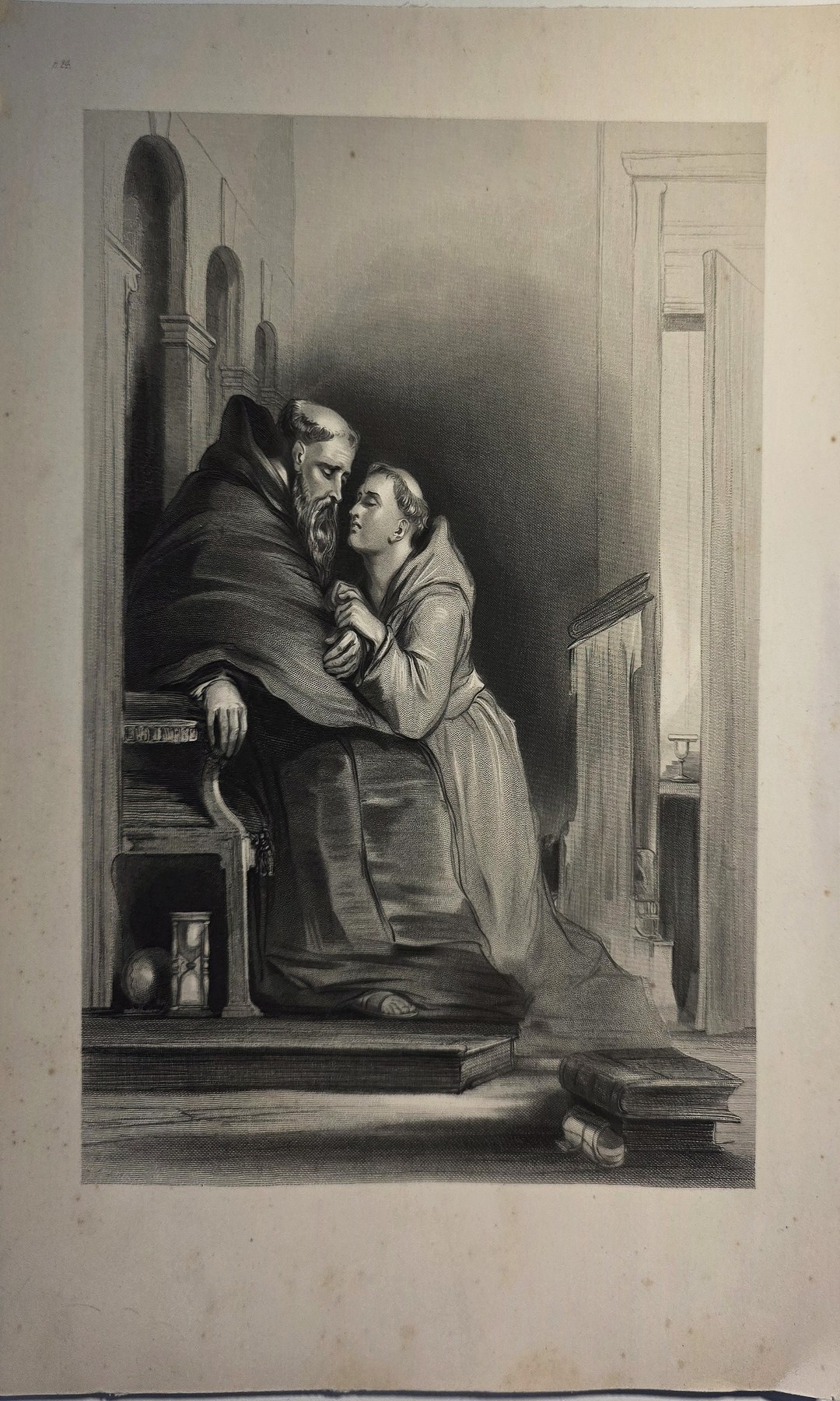 Mutter mit Kind in intimer Zimmerdarstellung