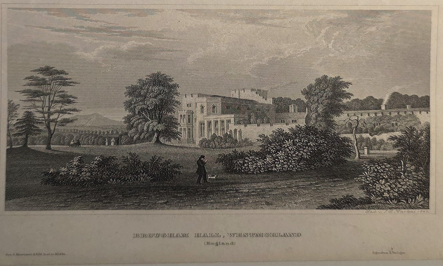 Landsitz in parkartiger Umgebung