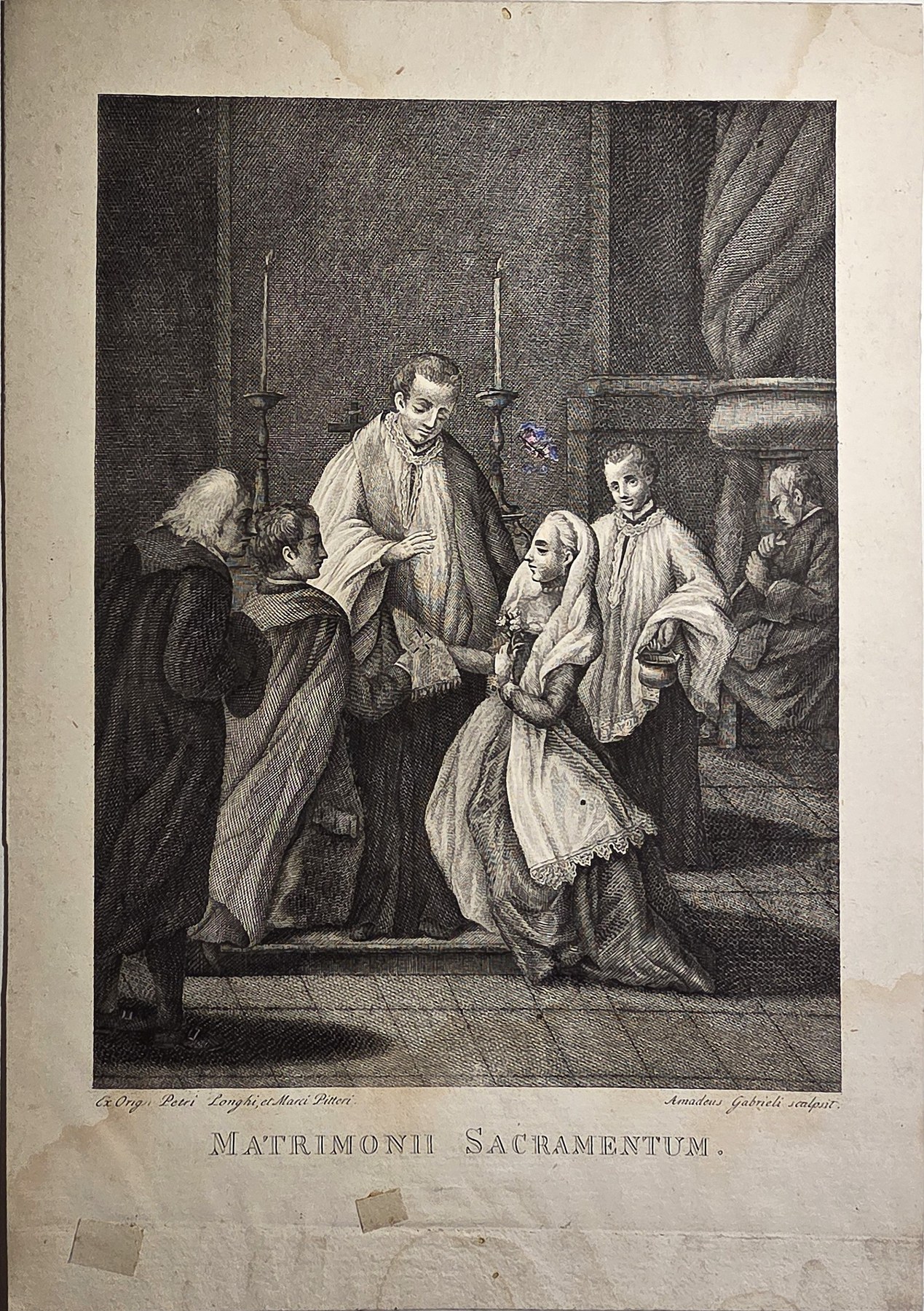 Sakramentale Trauung im Kirchenraum