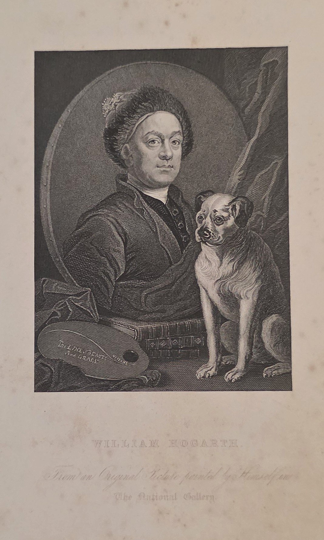 Frauenporträt mit Hund