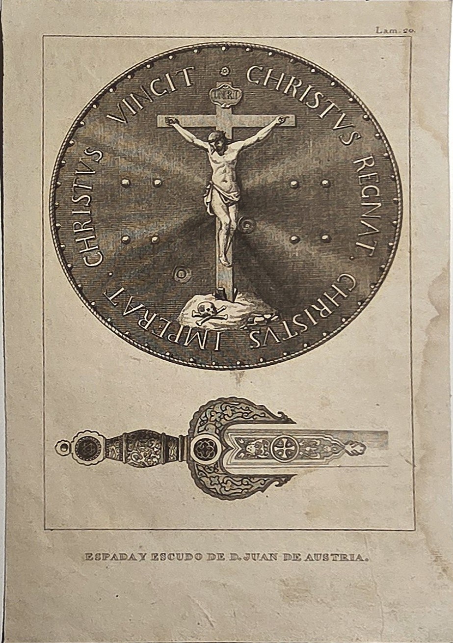 Kruzifix und Reliquienobjekt