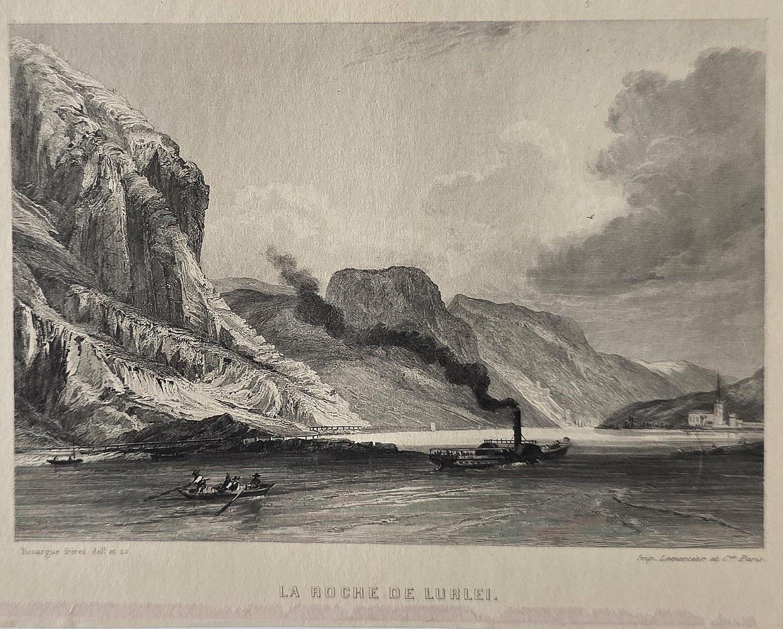 einer felsigen Flusslandschaft