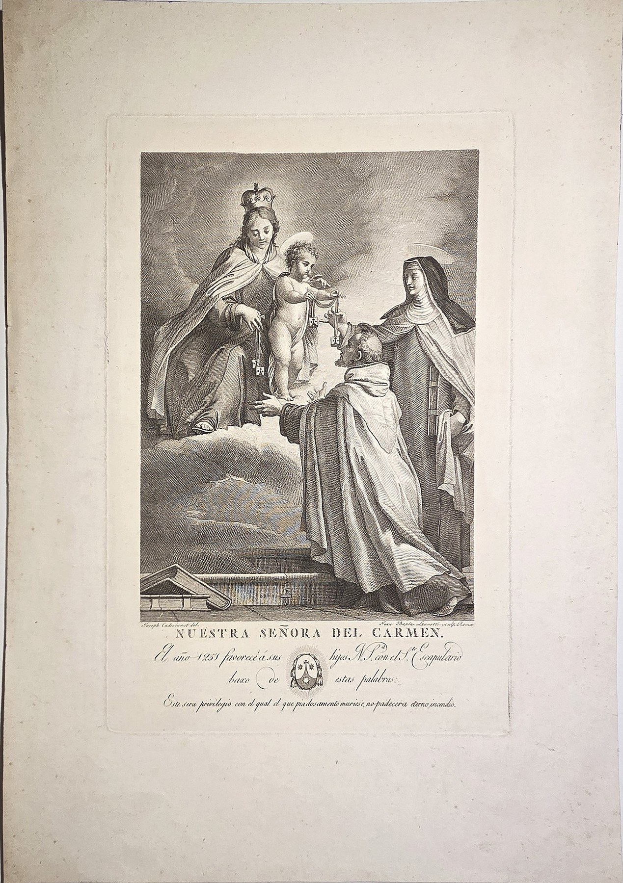 Nuestra Señora del Carmen mit Kind