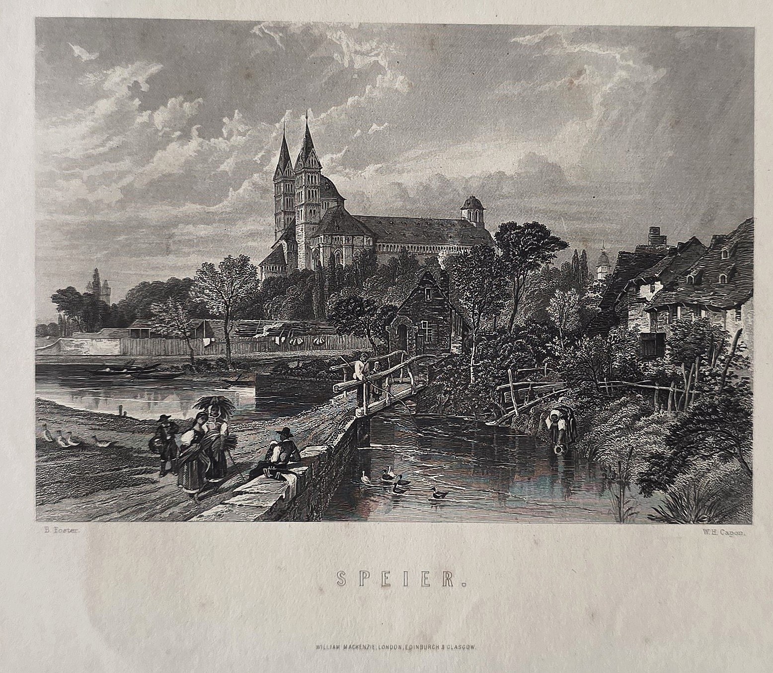 einer Domstadt am Wasser