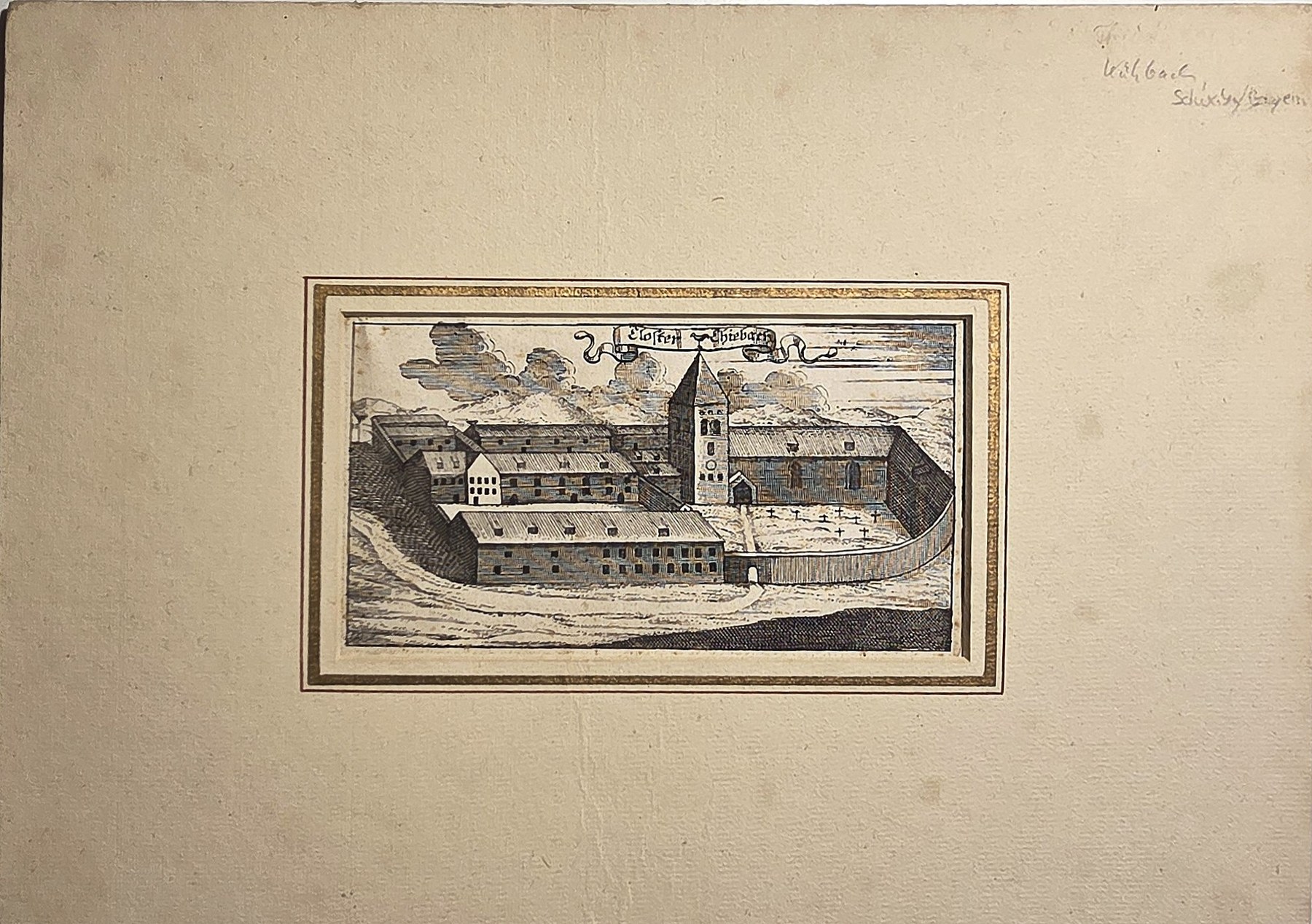 Kleine Kloster- oder Schlossansicht