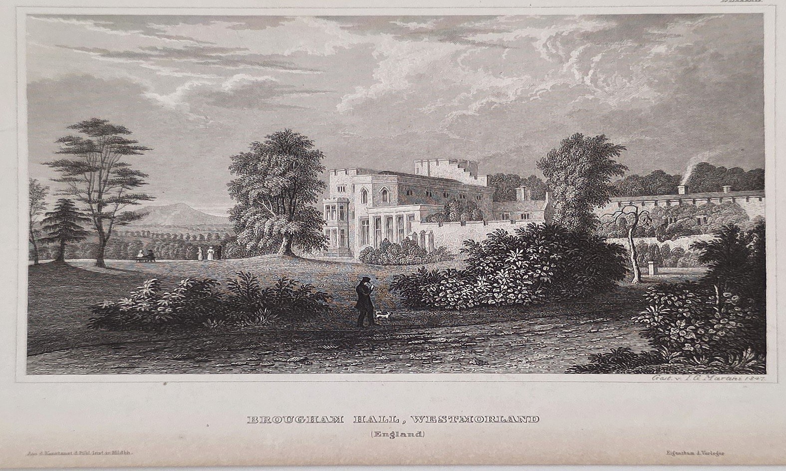 Landhausanlage in parkartiger Umgebung