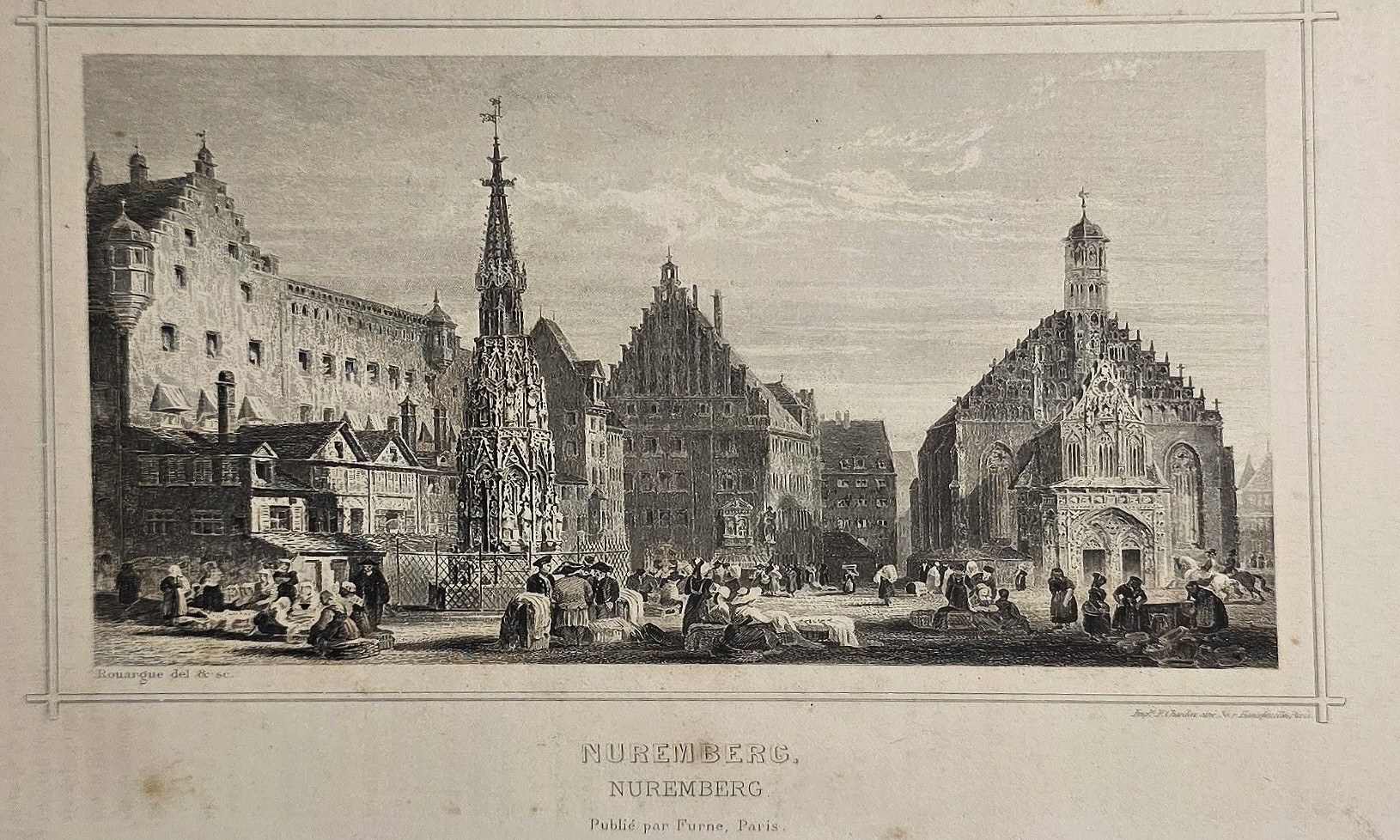 mit historischem Stadtplatz und Kirchenbauten
