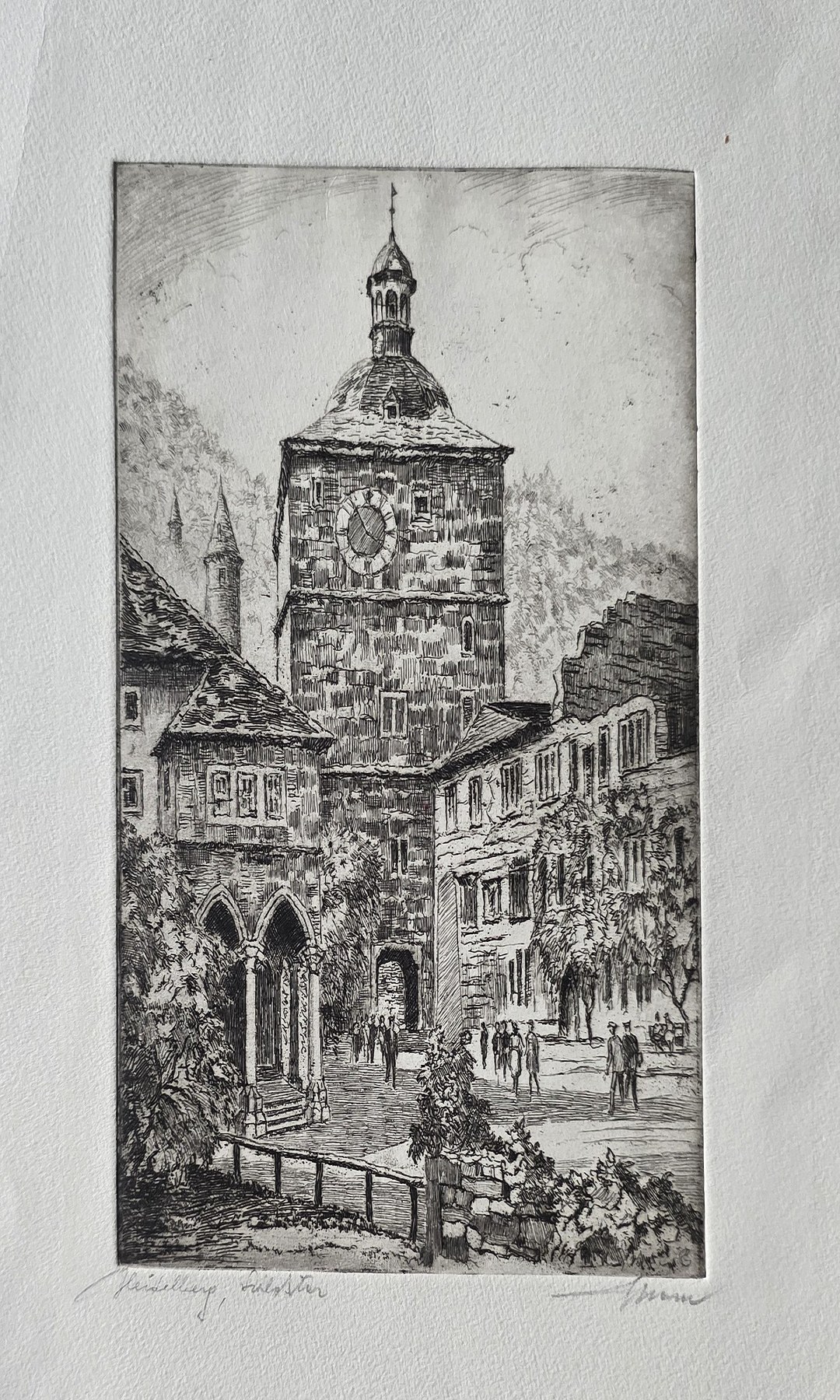 Turm und historische Architektur
