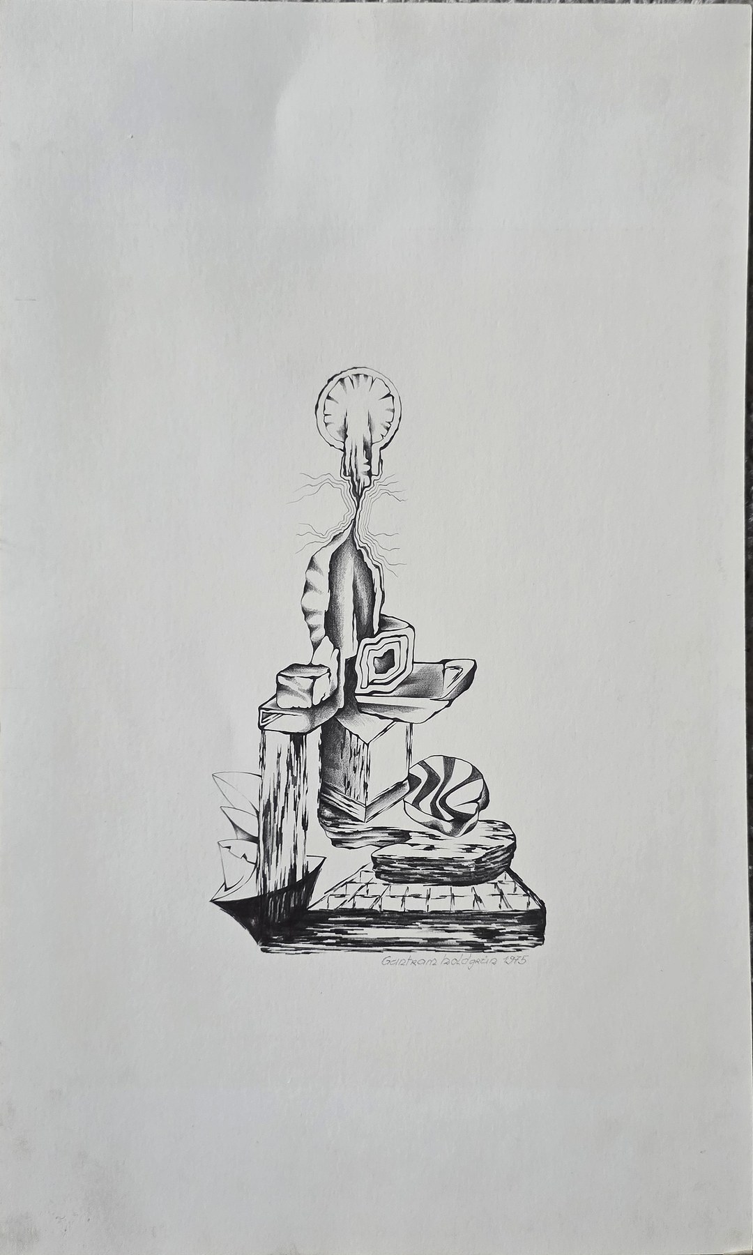 Kleine Figurenkomposition auf Sockel