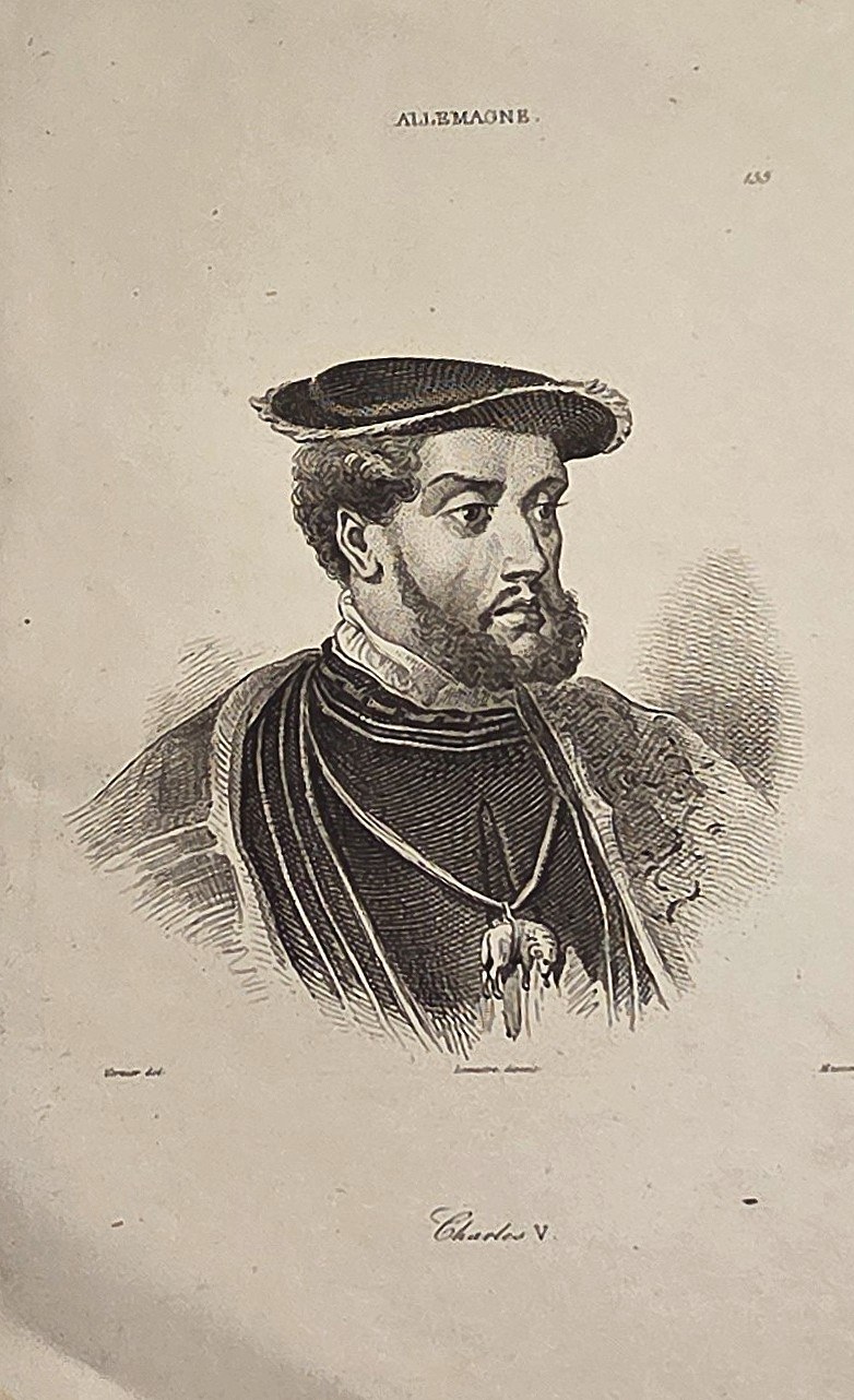 Porträt Kaiser Karls V. im Renaissancegewand