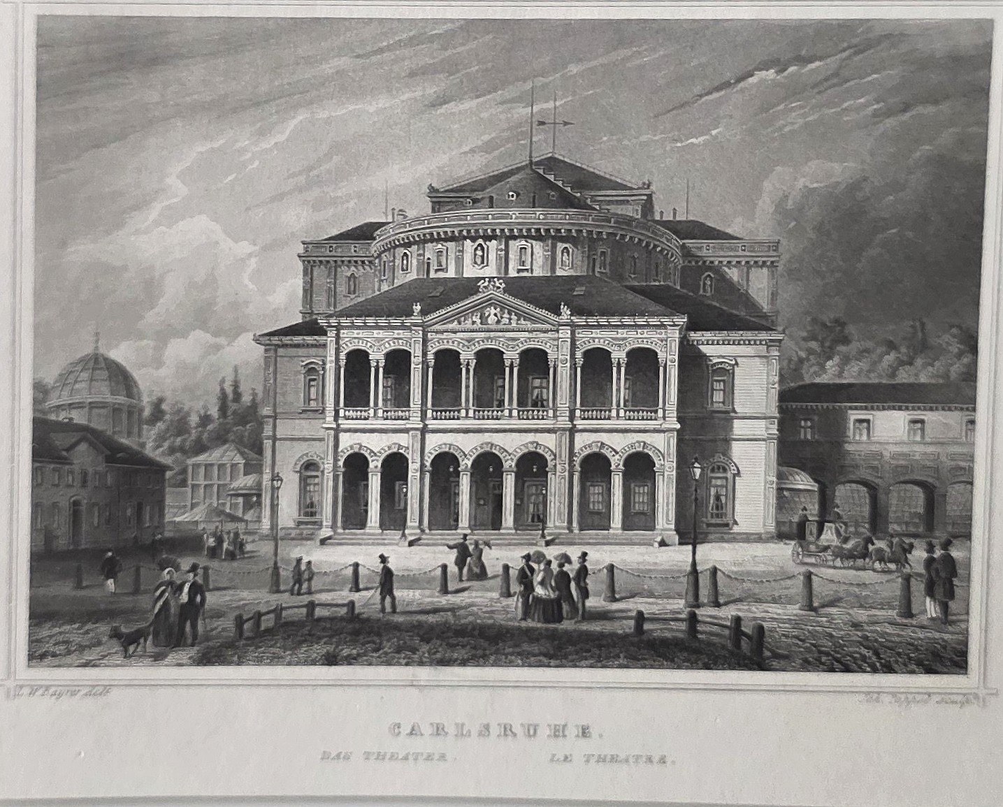 eines repräsentativen Theaterbaus