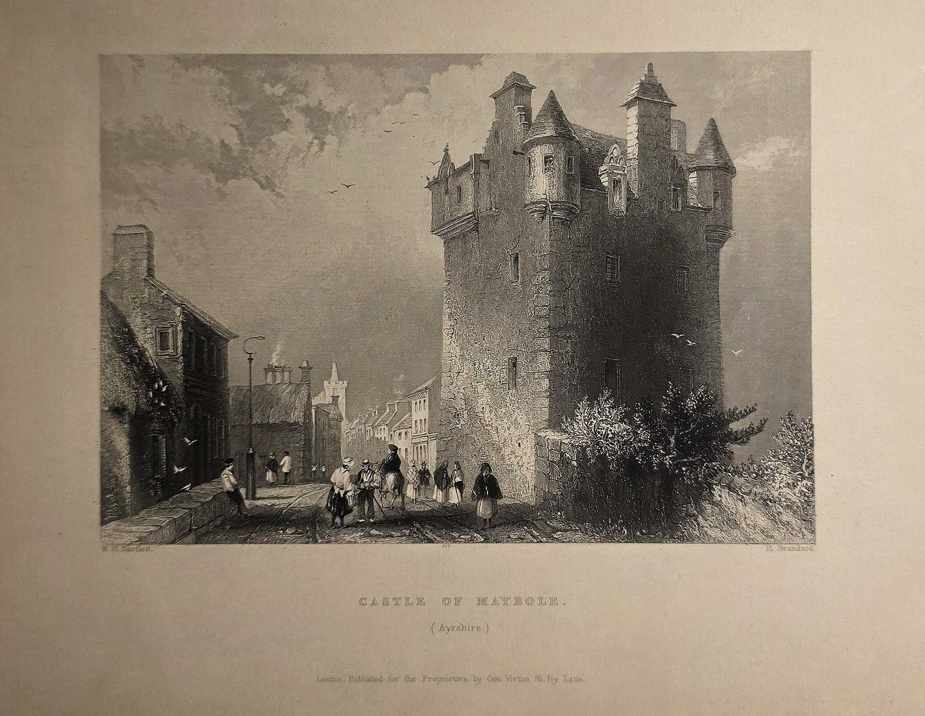 Castle of Maybole – Burgturm als