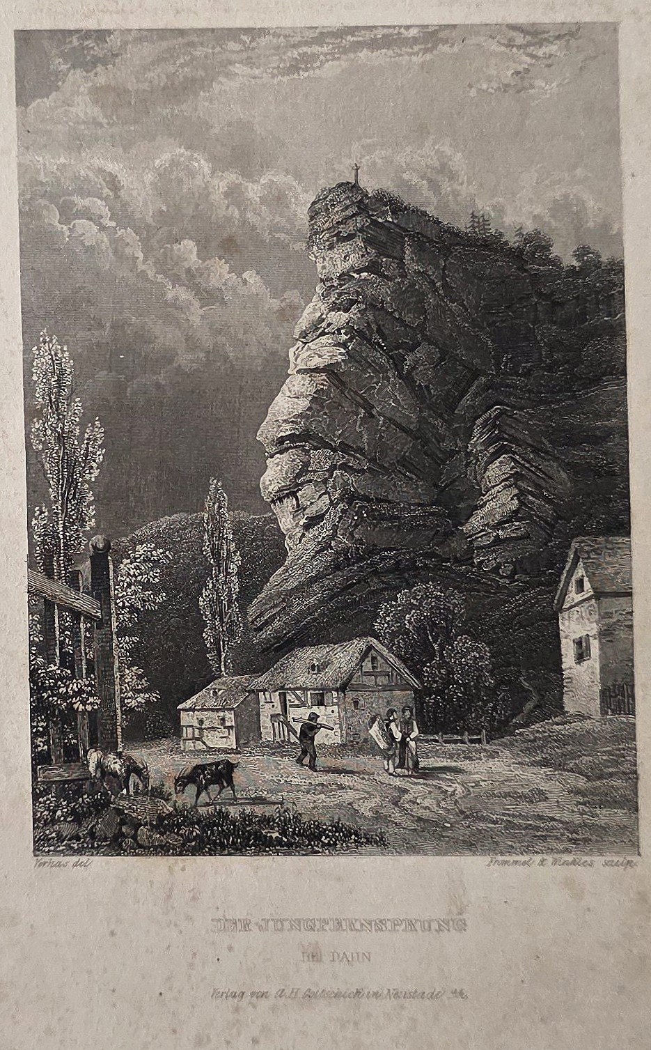 eines mächtigen Felstores
