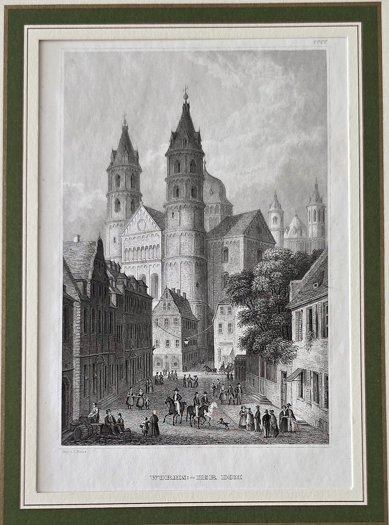 Stadtkirche mit zwei hohen Türmen
