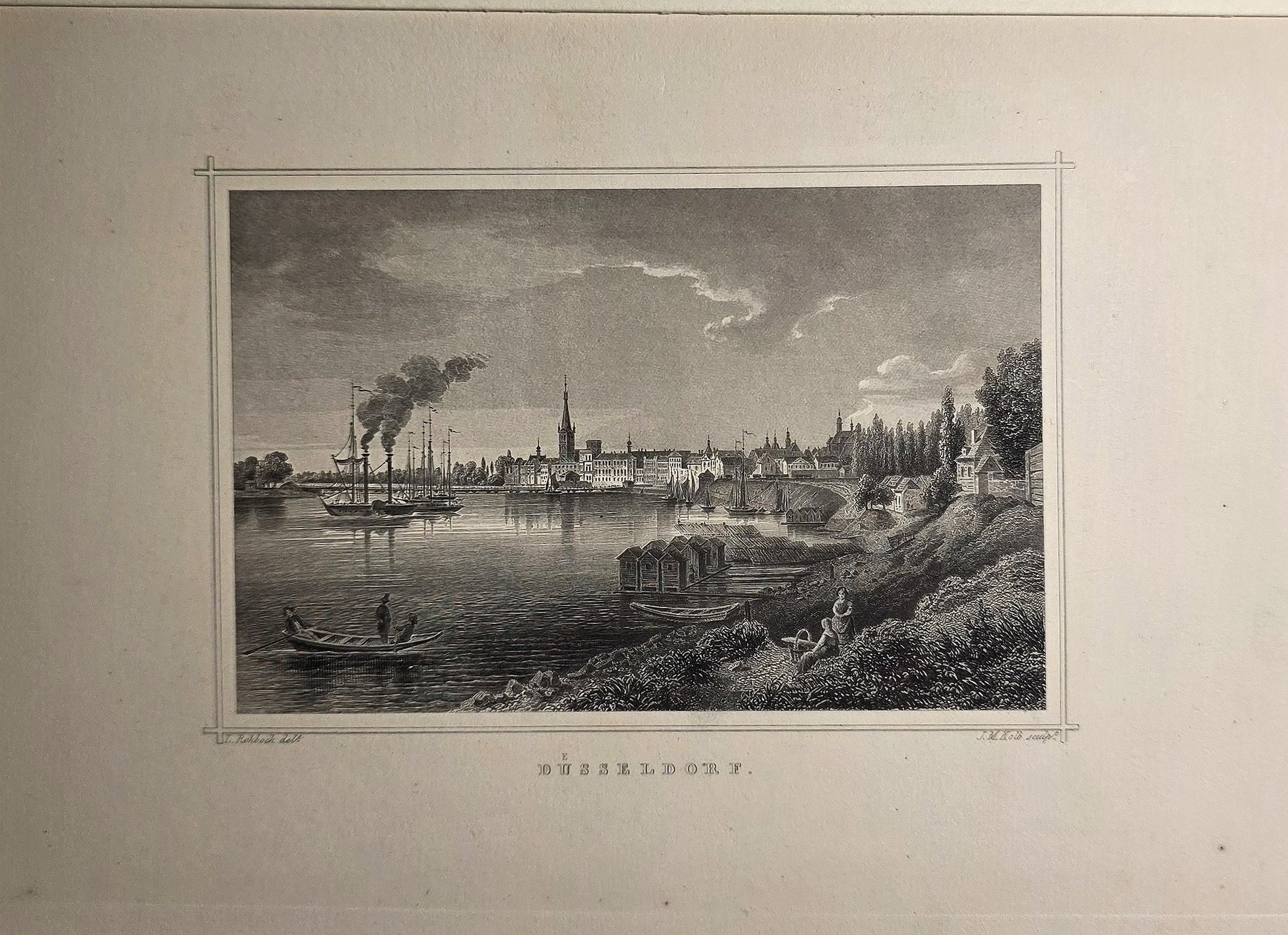Middelburg am Wasser – Stadtansicht als